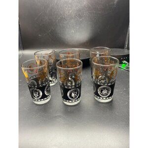 Cera World Coin Juice Glasses